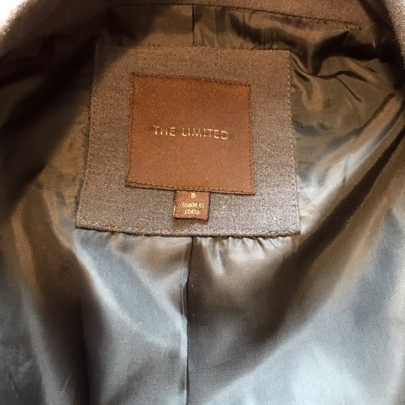 The Limited Grey Suit Blazer Jacket - Picture 5 of 5